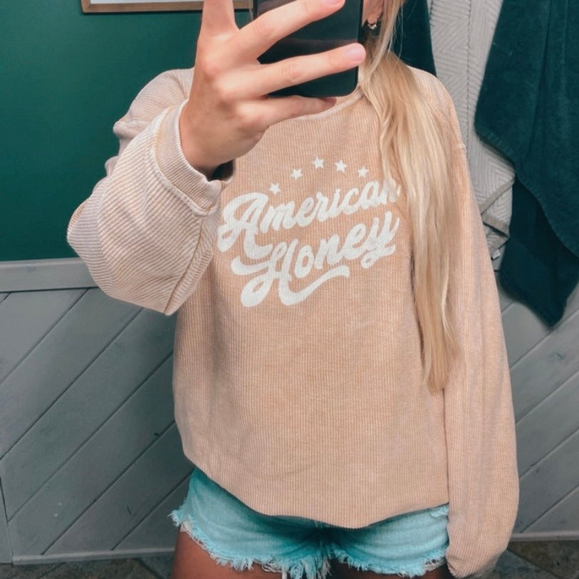 "American Honey" Vintage Sweatshirt