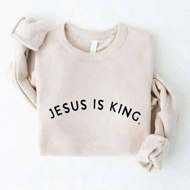 "Jesus is King" Sweatshirt