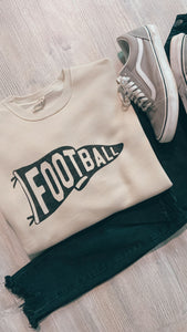 "Football" Pennant Sweatshirt