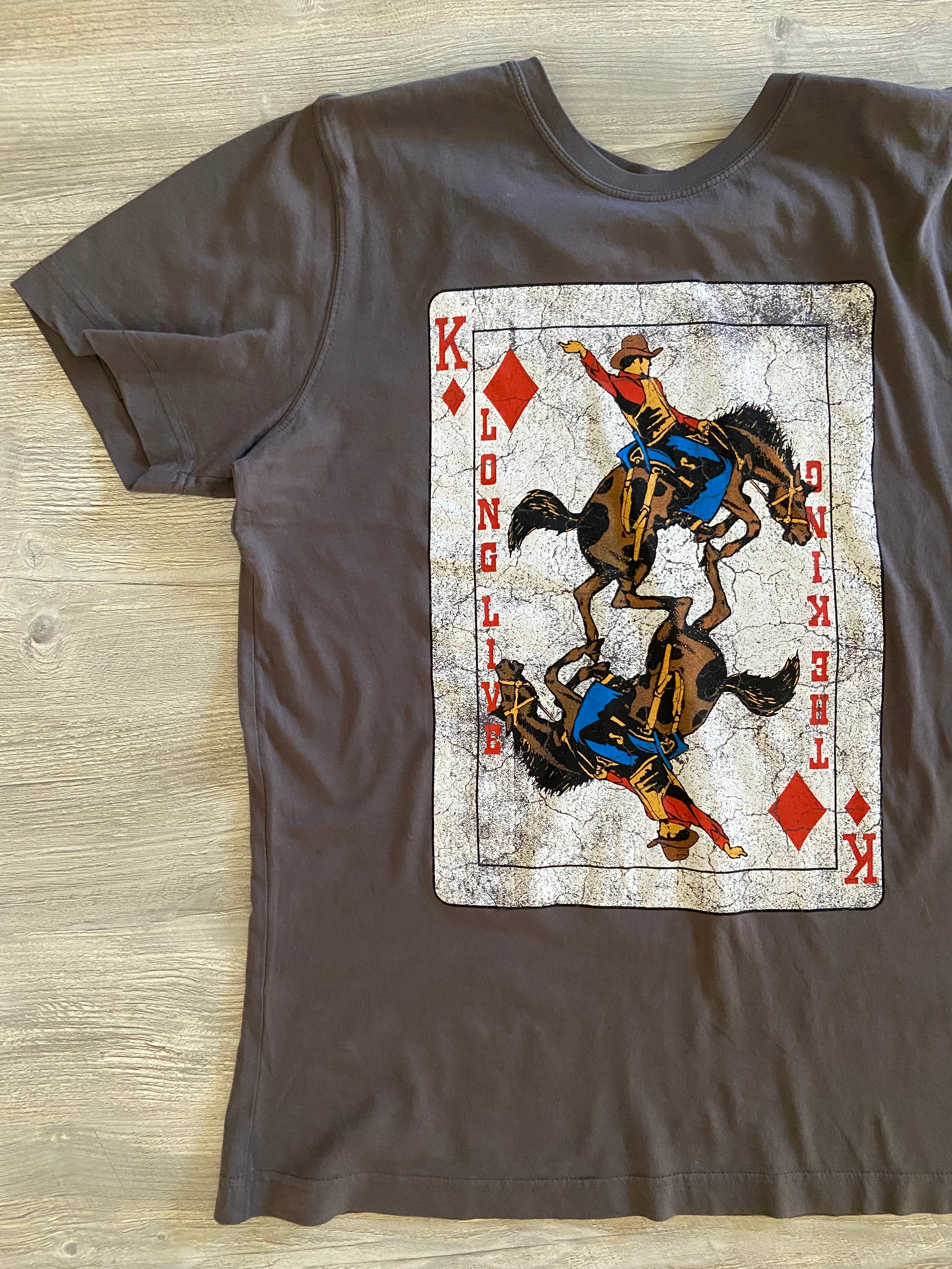 "Cowboy King" Graphic T-shirt